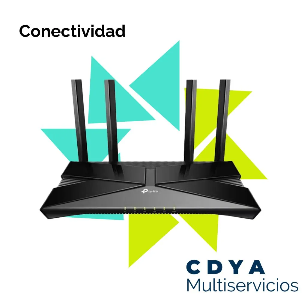 CONECTIVIDAD CDYAMULTISERV TPLINK 4ANTENAS_11zon