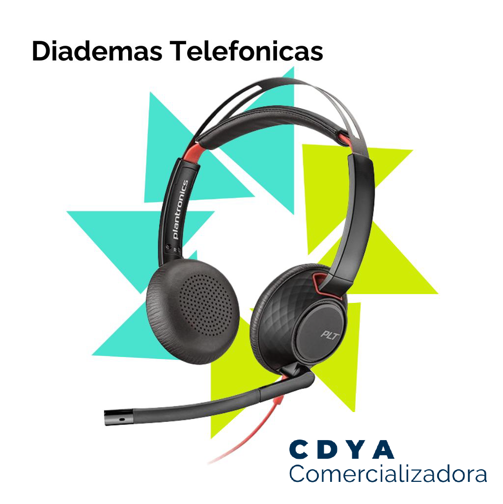 DIADEMAS TELEFON CDYAMULTISERV BLKWIRE