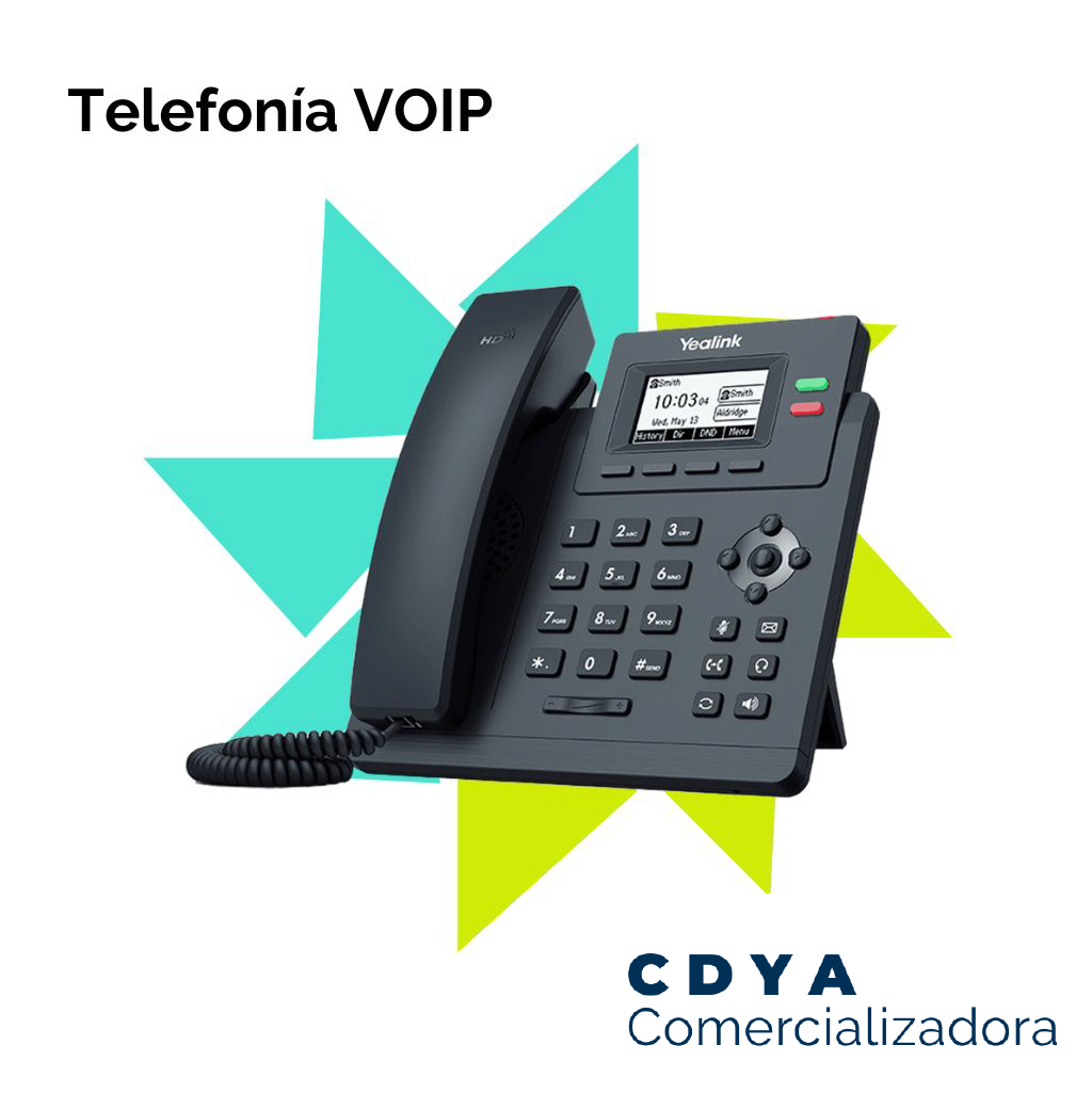 TELEFONIA VOIP CDYAMULTISERV T31G YEALINK