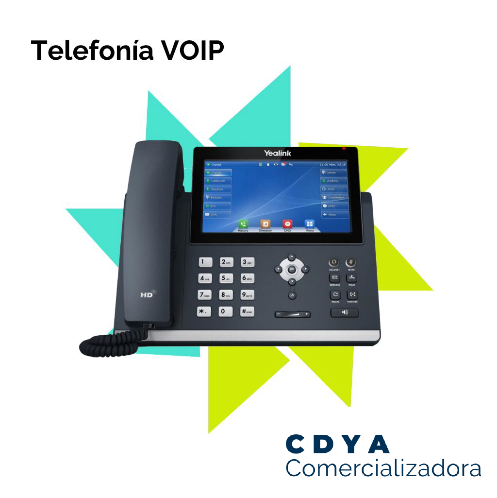 TELEFONIA VOIP CDYAMULTISERV T58W YEALINK