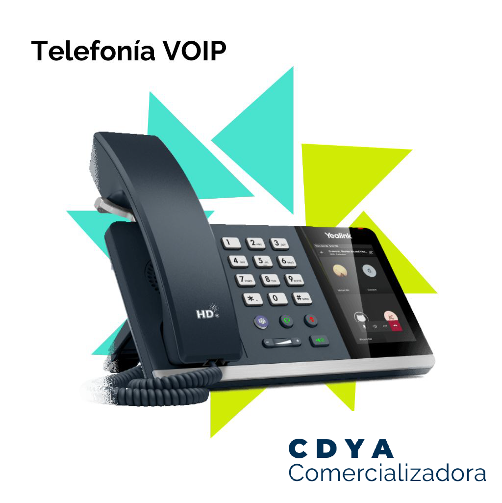 TELEFONIA VOIP CDYAMULTISERV YEALINK MP54